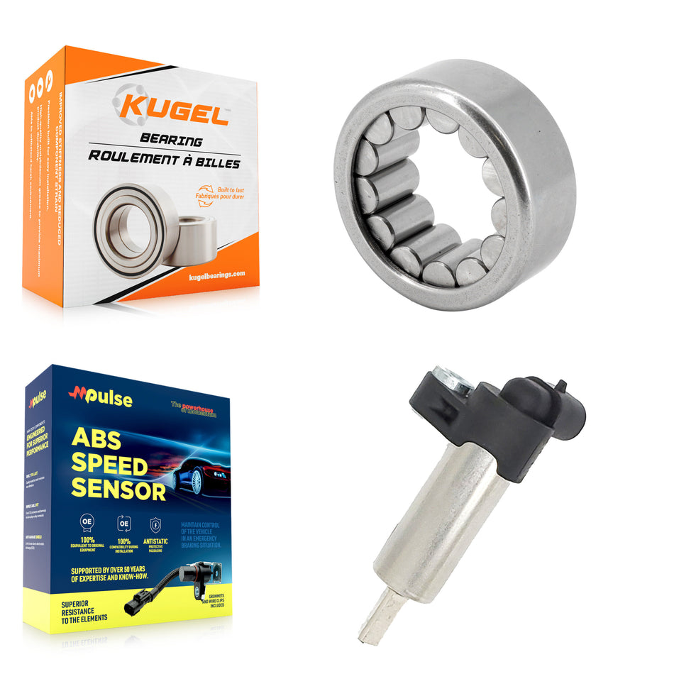 Rear Wheel Bearing Sensor Kit For Chevrolet Express 2500 6.6L/6.0L/4.8L with 4-Wheel ABS K7S-101480