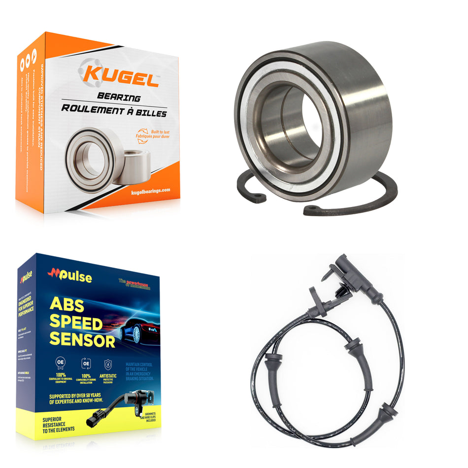 Rear Wheel Bearing And ABS Sensor Kit For Land Rover Range Sport with Harness K7S-101494