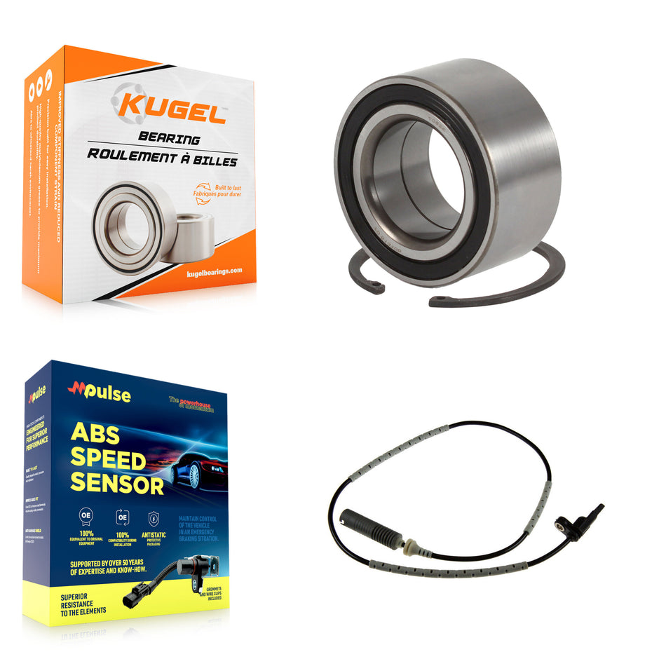 Rear Wheel Bearing & Sensor Kit For 2007-2011 BMW 328i Sedan/Coupe with 3.0L 4-Wheel ABS K7S-101496