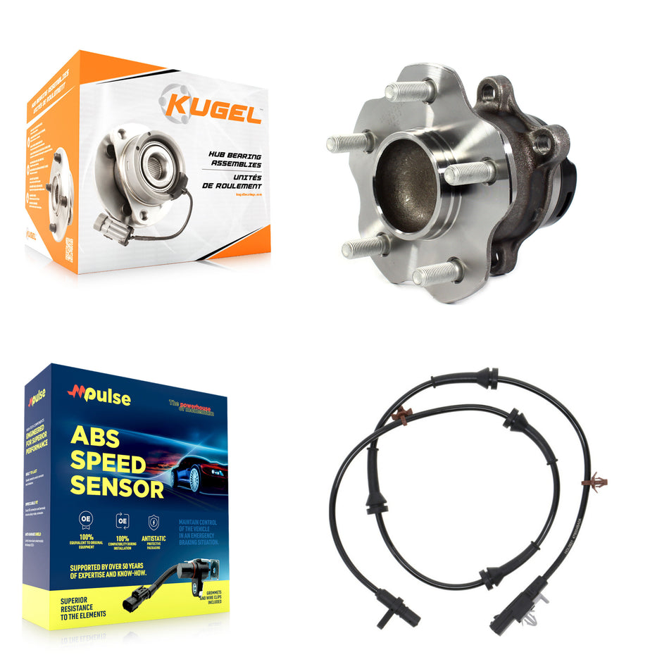 Rear Wheel Hub Bearing And ABS Sensor Kit For Nissan Rogue K7S-101524