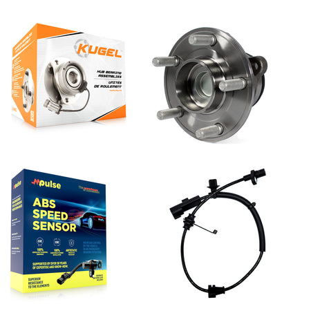 Rear Wheel Hub Bearing And ABS Sensor Kit For Ford Fusion Lincoln MKZ K7S-101555