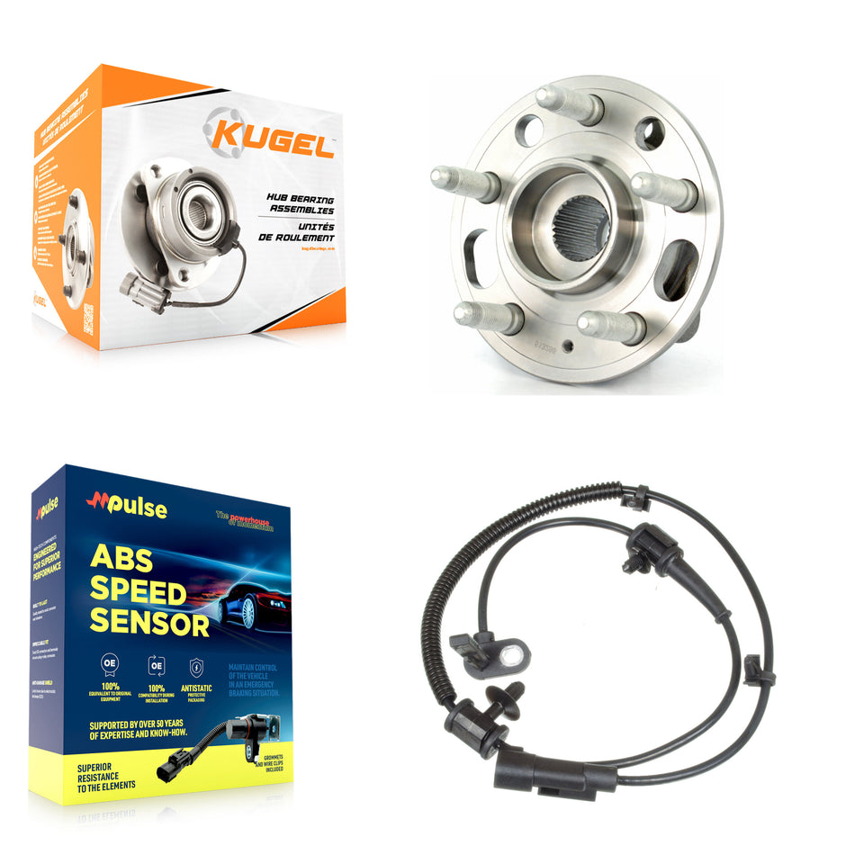 Rear Wheel Hub Bearing And ABS Sensor Kit For Buick LaCrosse Regal Saab 9-5 Allure K7S-101565