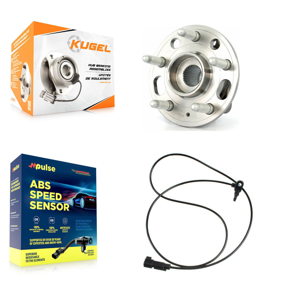 Rear Wheel Hub Bearing And ABS Sensor Kit For Buick LaCrosse Allure K7S-101570