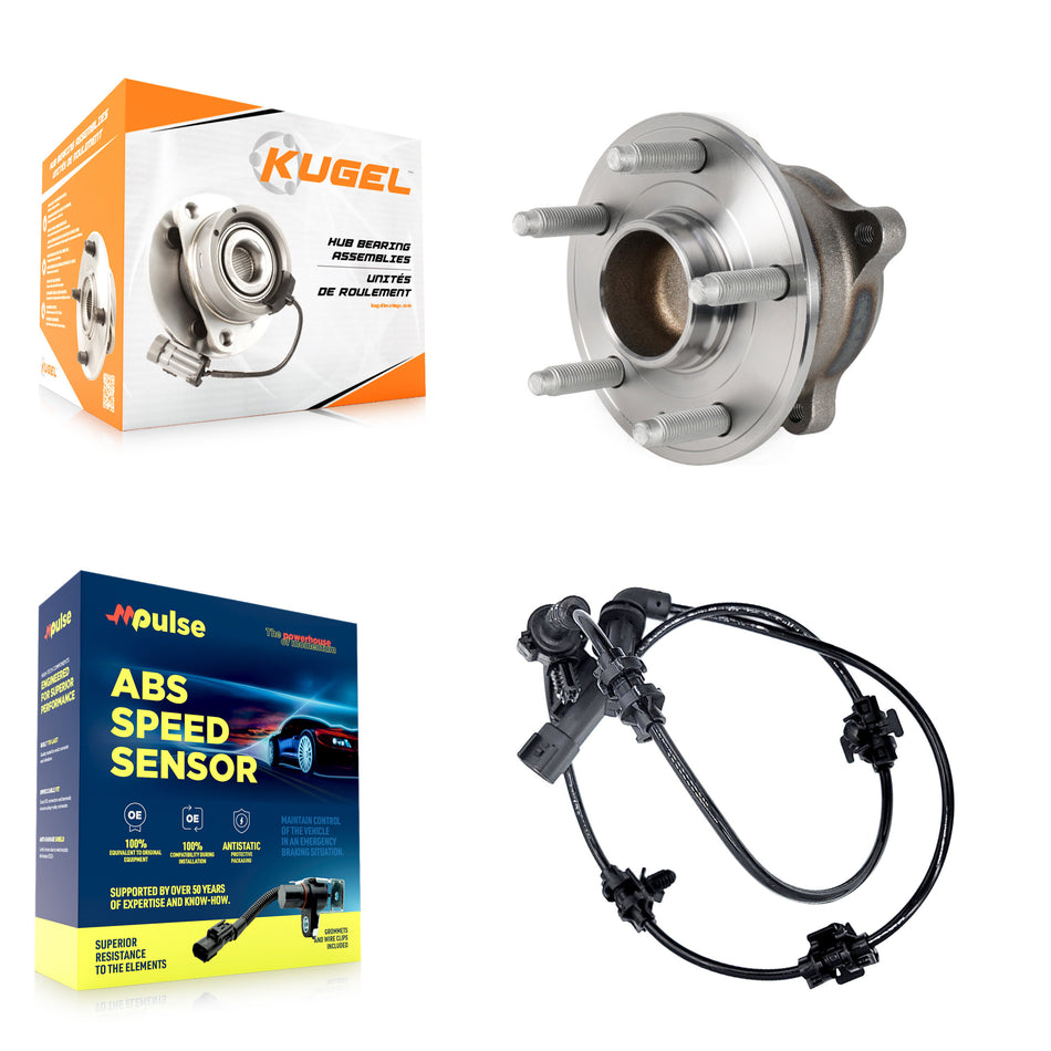 Rear Wheel Hub Bearing And ABS Sensor Kit For Chevrolet Cruze 1.4L 1.6L with 4-Wheel K7S-101572