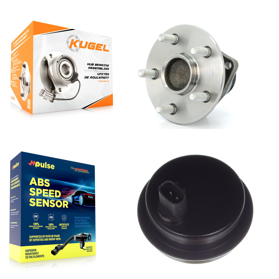 Rear Wheel Hub Bearing And Extra ABS Sensor Kit For Toyota Prius Celica K7S-101575
