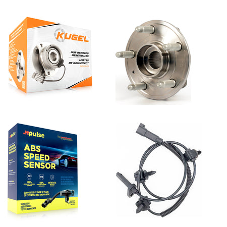 Rear Wheel Hub Bearing And ABS Sensor Kit For Cadillac CTS with Harness K7S-101603