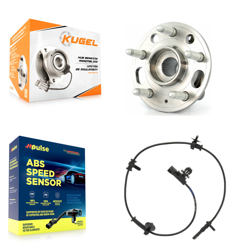 Rear Wheel Hub Bearing And ABS Sensor Kit For Cadillac CTS K7S-101605