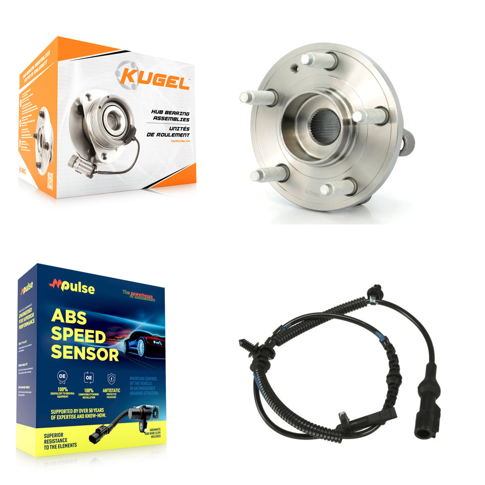 Rear Wheel Hub Bearing And ABS Sensor Kit For Ford Explorer K7S-101616