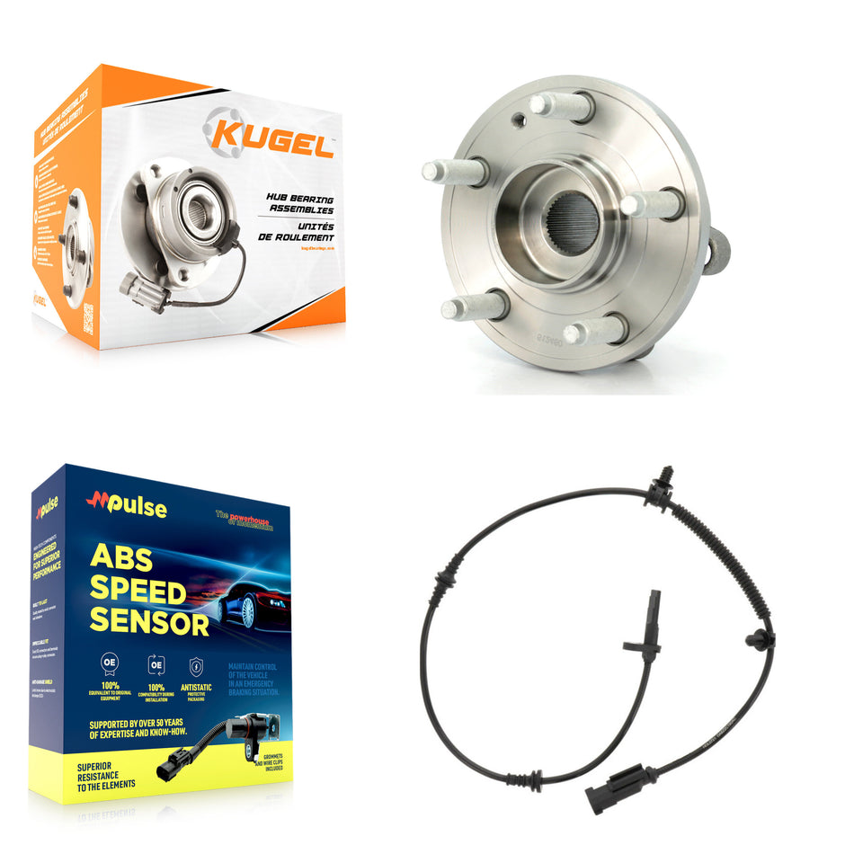 Rear Wheel Hub Bearing And ABS Sensor Kit For Ford Explorer Police Interceptor Utility K7S-101619
