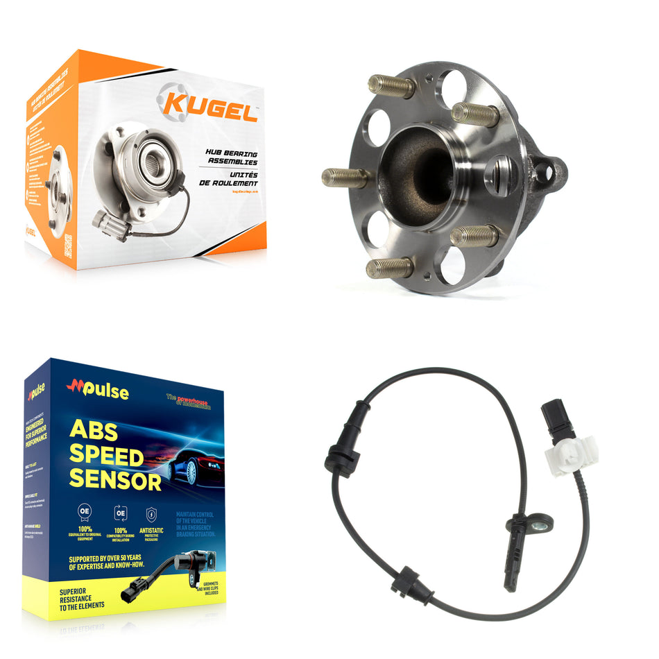Rear Wheel Hub Bearing And ABS Sensor Kit For Honda Accord with Harness K7S-101620