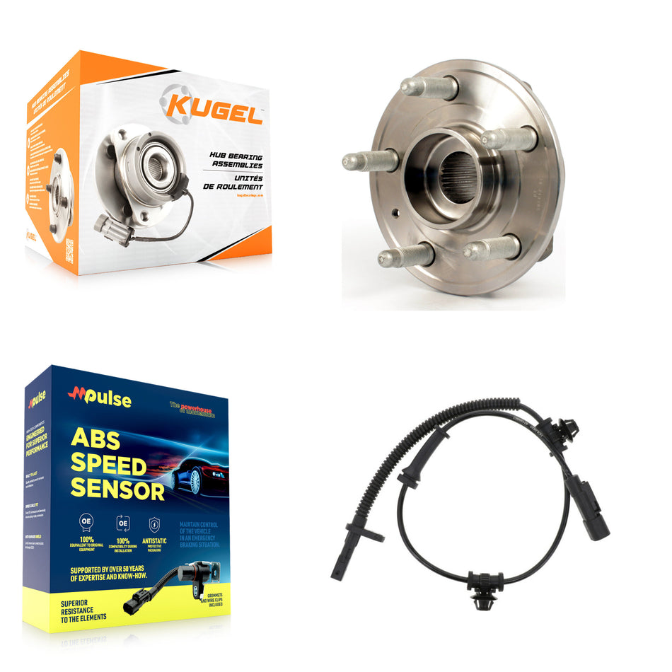 Rear Wheel Hub Bearing And ABS Sensor Kit For Chevrolet Camaro with Harness K7S-101628
