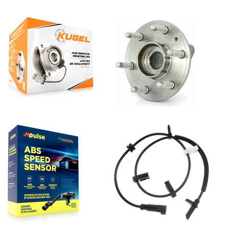Rear Wheel Hub Bearing Sensor Kit For GMC Acadia Buick Enclave Chevrolet Traverse Saturn K7S-101655