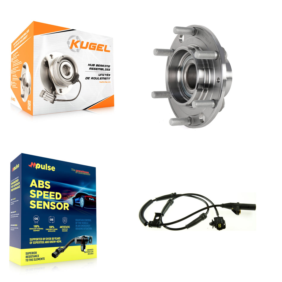 Rear Wheel Hub Bearing And ABS Sensor Kit For 2006 Kia Sedona To 11 01 2005 with Harness K7S-101660