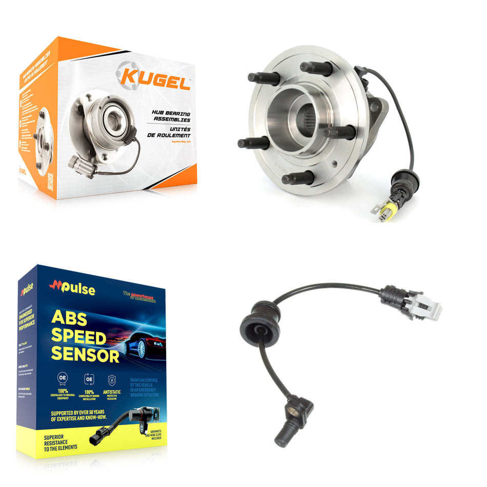 Rear Wheel Hub Bearing Extra Sensor Kit For Chevrolet Equinox Pontiac Torrent Saturn Vue K7S-101661