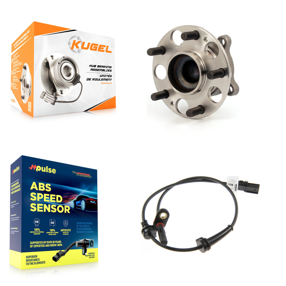 Rear Wheel Hub Bearing And ABS Sensor Kit For Honda Accord with Harness K7S-101667