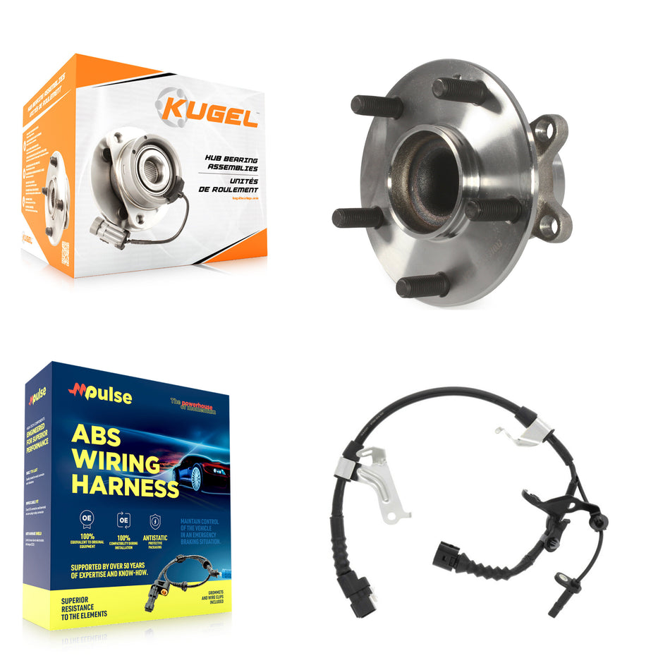 Rear Wheel Hub Bearing And ABS Sensor Kit For Honda Civic K7S-101674