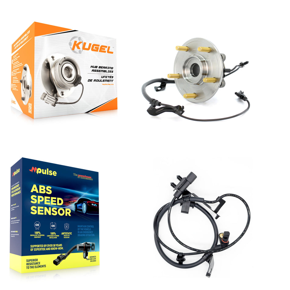 Rear Right Wheel Hub Bearing And Extra ABS Sensor Kit For Dodge Journey K7S-101688