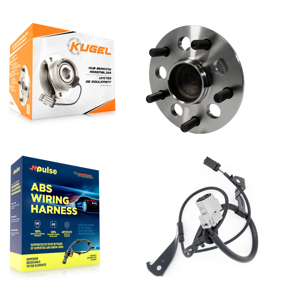 Rear Right Wheel Hub Bearing And Extra ABS Sensor Kit For Toyota Camry Lexus ES350 Avalon K7S-101691