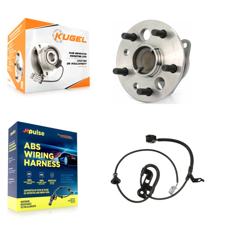 Rear Right Wheel Hub Bearing And Extra ABS Sensor Kit For Toyota Camry Lexus ES350 Avalon K7S-101692