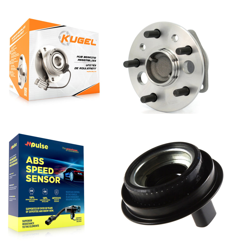 Rear Left Wheel Hub Bearing And Extra ABS Sensor Kit For Toyota Highlander K7S-101696