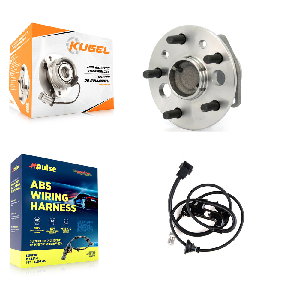 Rear Left Wheel Hub Bearing And Extra ABS Sensor Kit For Toyota Camry Lexus ES350 Avalon K7S-101702