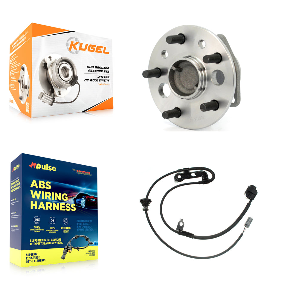 Rear Left Wheel Hub Bearing & Extra Sensor Kit For Toyota Camry Lexus Solara Avalon ES330 K7S-101703