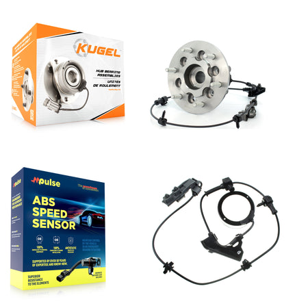 Front Right Wheel Hub Bearing Extra Sensor Kit For 2006 Isuzu i-350 3.5L with 4-Wheel ABS K7S-101705