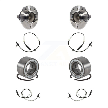 Front Rear Wheel Bearing And ABS Sensor Kit For BMW 328i 320i M240i 230i 328d K7S-101724