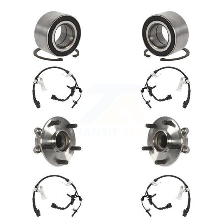Front Rear Wheel Bearing And ABS Sensor Kit For Honda Civic K7S-101750