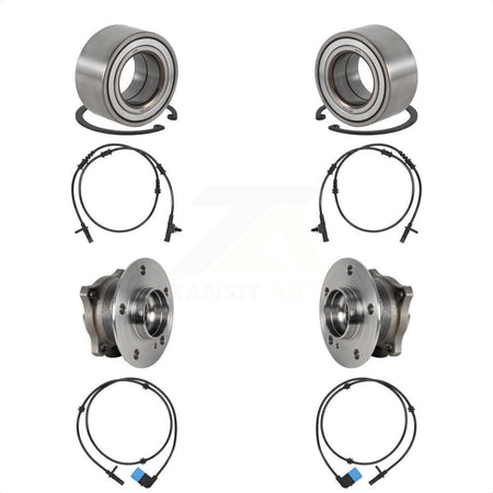 Front Rear Wheel Bearing & ABS Sensor Kit For Mercedes-Benz GLA250 CLA250 CLA45 AMG GLA45 K7S-101753