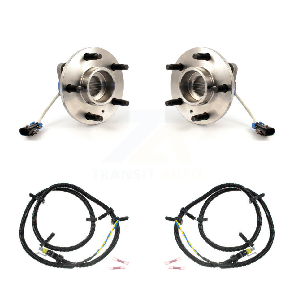 Front Wheel Hub Bearing Extra Sensor Kit For Chevrolet Impala Buick Pontiac LaCrosse Prix K7S-101790