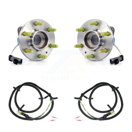 Front Wheel Hub Bearing And Extra ABS Sensor Kit For 2004-2009 Cadillac SRX AWD K7S-101792