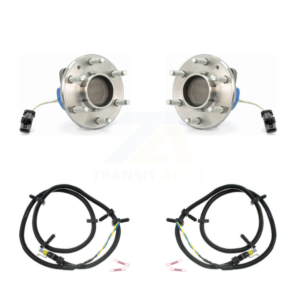 Front Wheel Hub Bearing And Extra ABS Sensor Kit For Cadillac CTS SRX STS K7S-101793
