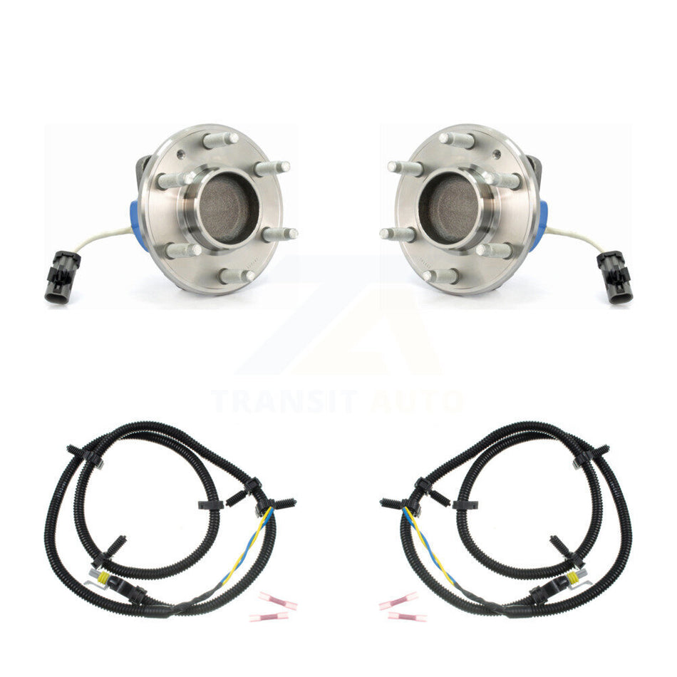 Front Wheel Hub Bearing And Extra ABS Sensor Kit For Cadillac CTS SRX STS K7S-101793