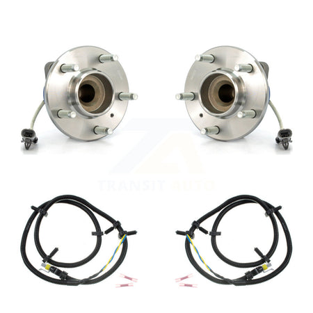 Front Wheel Hub Bearing And Extra ABS Sensor Kit For Cadillac CTS STS K7S-101795