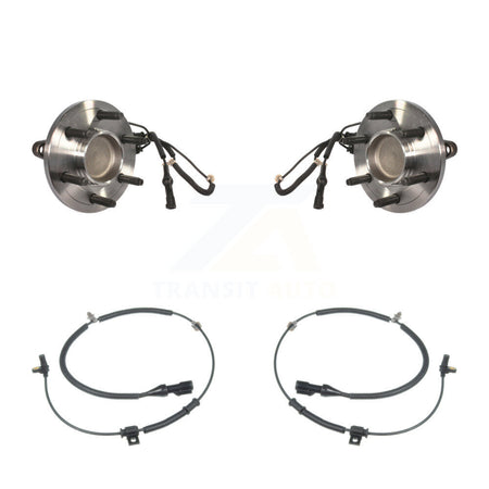 Front Wheel Hub Bearing & Extra ABS Sensor Kit For 2010 Ford Expedition Lincoln Navigator K7S-101797