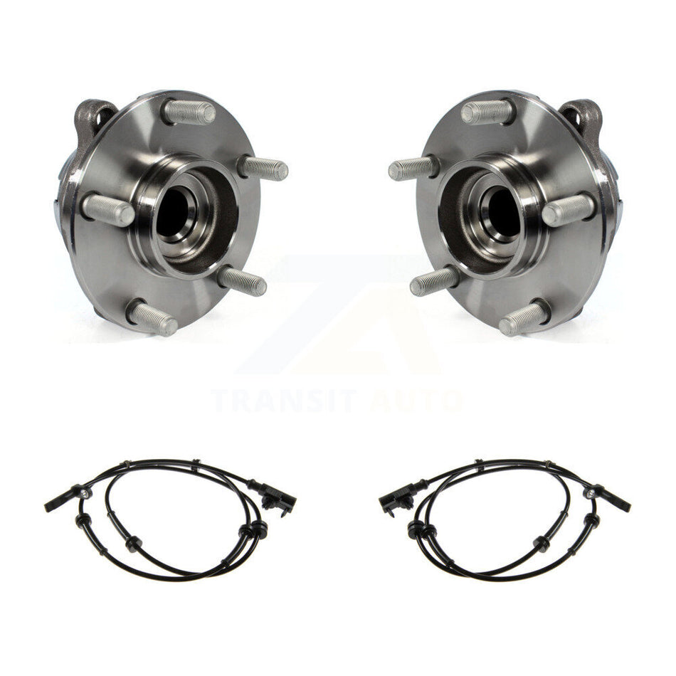 Front Wheel Hub Bearing And ABS Sensor Kit For INFINITI G37 Nissan 370Z Q60 K7S-101809