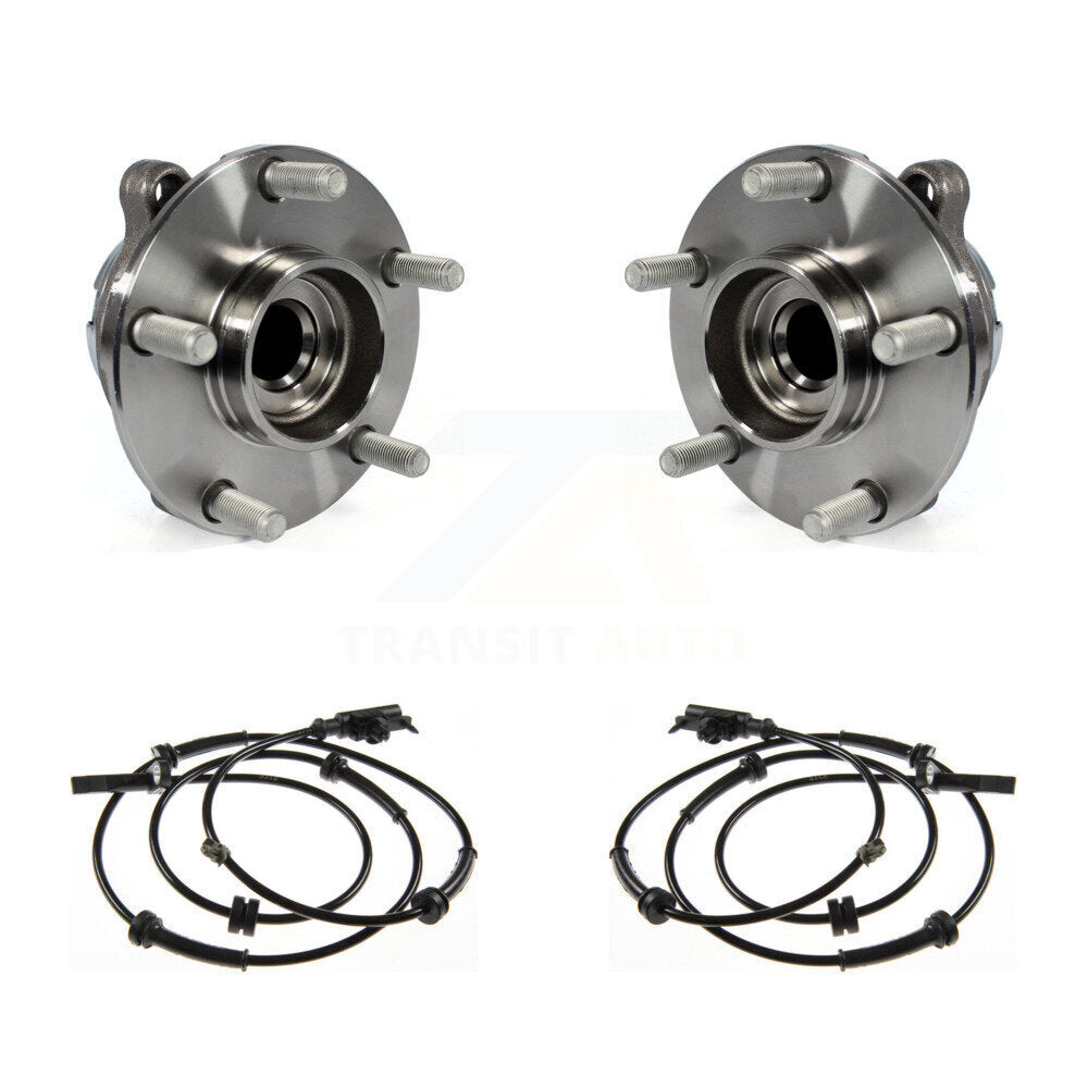 Front Wheel Hub Bearing And ABS Sensor Kit For INFINITI G35 G37 G25 Q40 with Harness K7S-101811