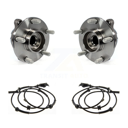 Front Wheel Hub Bearing And ABS Sensor Kit For INFINITI G35 G37 G25 Q40 with Harness K7S-101811
