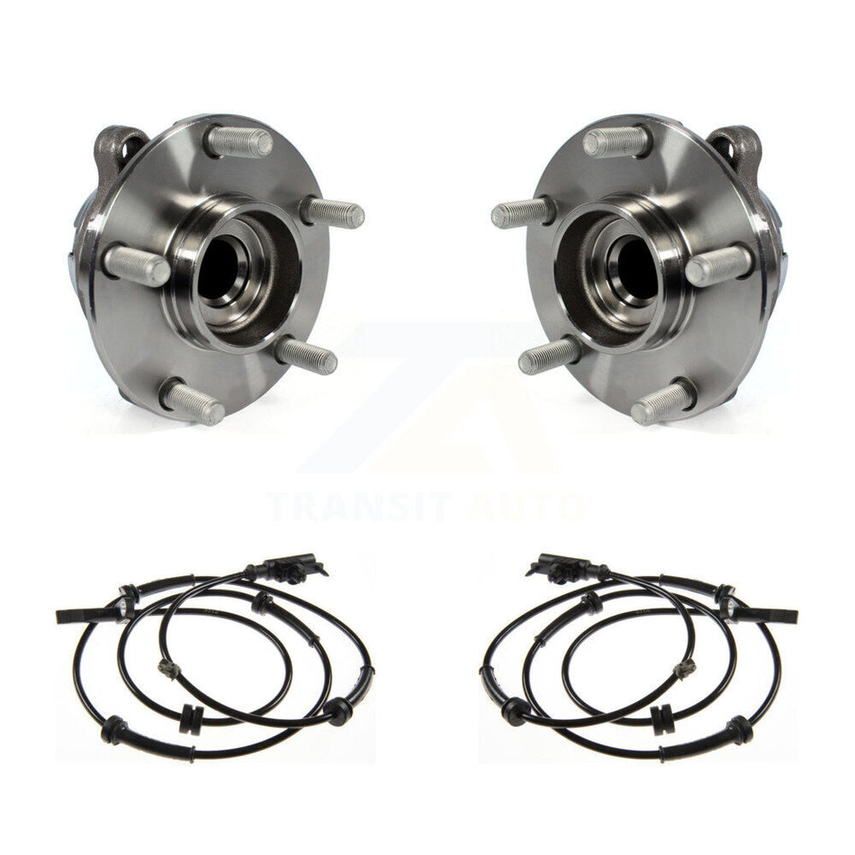 Front Wheel Hub Bearing And ABS Sensor Kit For INFINITI G35 G37 G25 Q40 with Harness K7S-101811