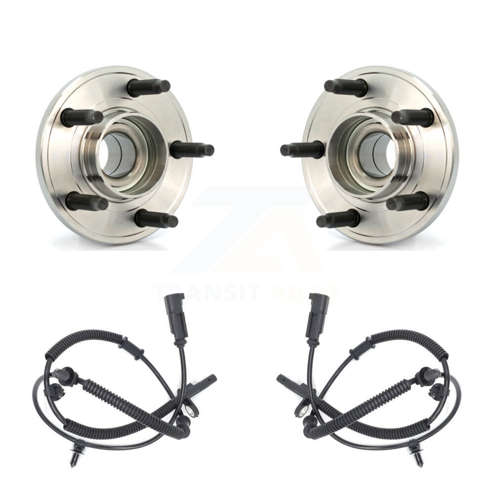 Front Wheel Hub Bearing And ABS Sensor Kit For Ford Mustang with Harness K7S-101823