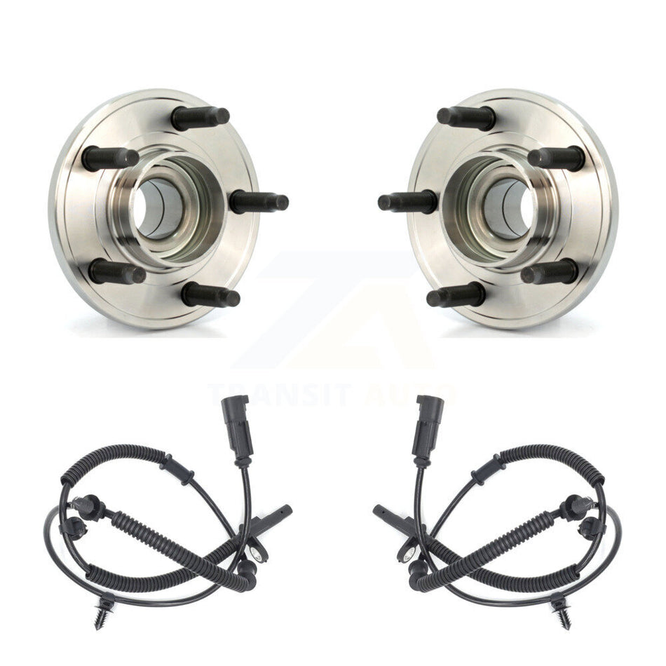 Front Wheel Hub Bearing And ABS Sensor Kit For Ford Mustang with Harness K7S-101823