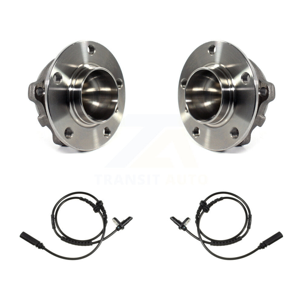 Front Wheel Hub Bearing And ABS Sensor Kit For 2011-2012 BMW 750i with Harness K7S-101825