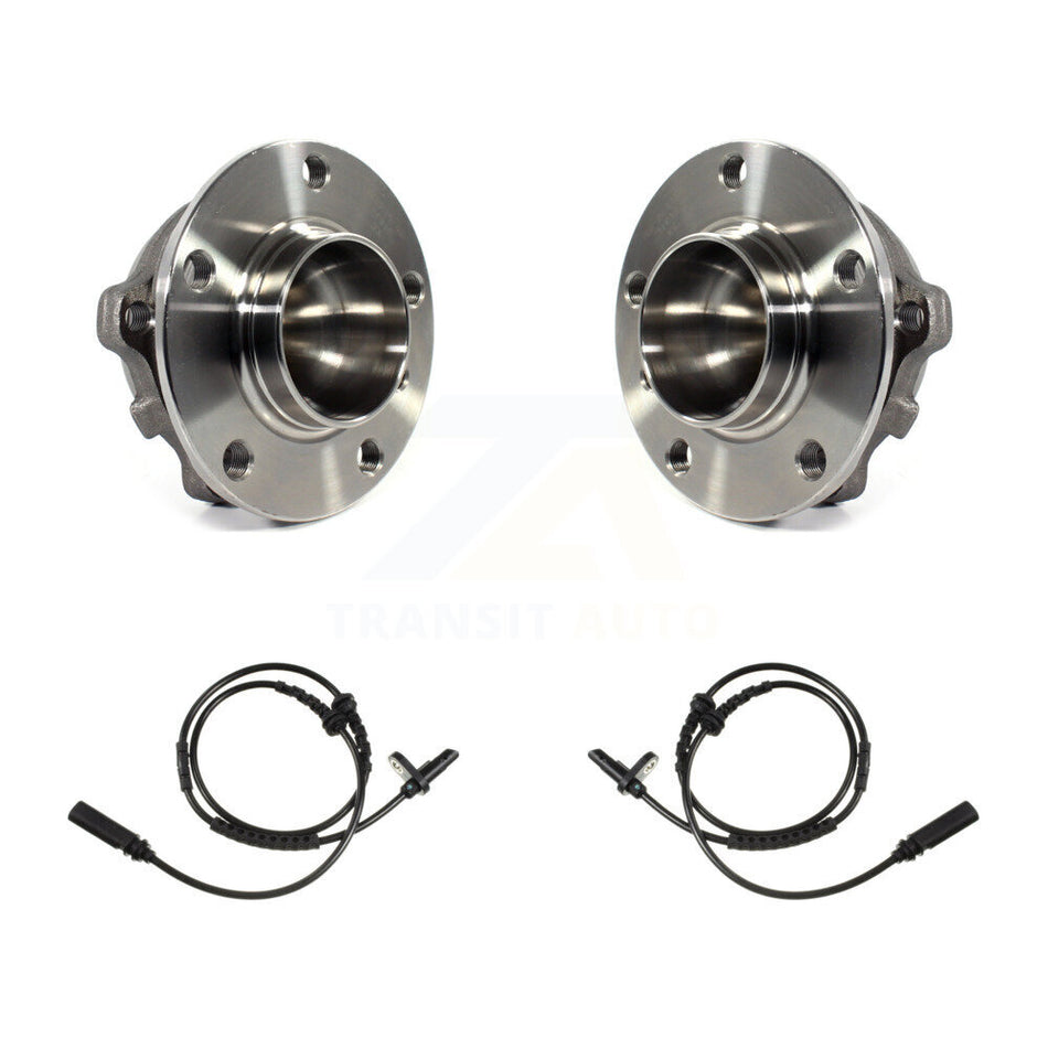 Front Wheel Hub Bearing And ABS Sensor Kit For 2011-2012 BMW 750i with Harness K7S-101825