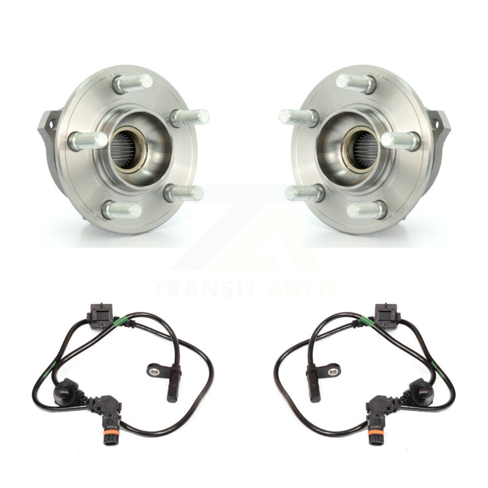 Front Wheel Hub Bearing ABS Sensor Kit For Chrysler 300 Dodge Charger Magnum with Harness K7S-101827