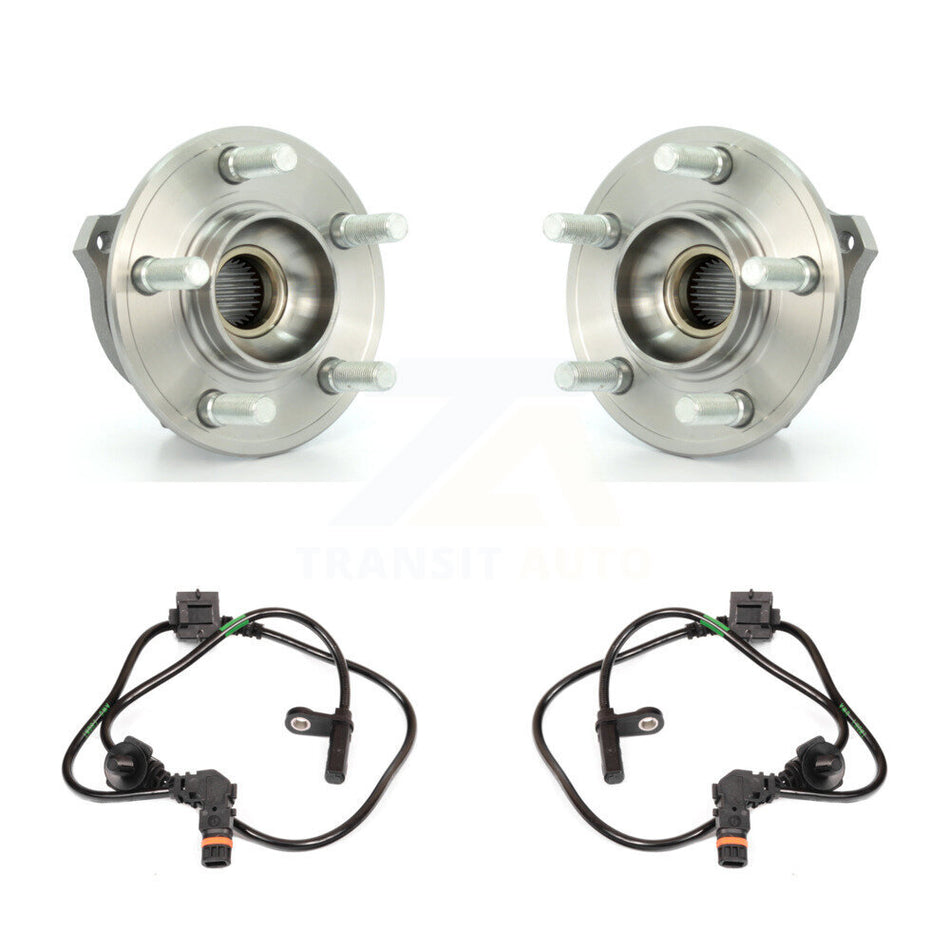 Front Wheel Hub Bearing ABS Sensor Kit For Chrysler 300 Dodge Charger Magnum with Harness K7S-101827