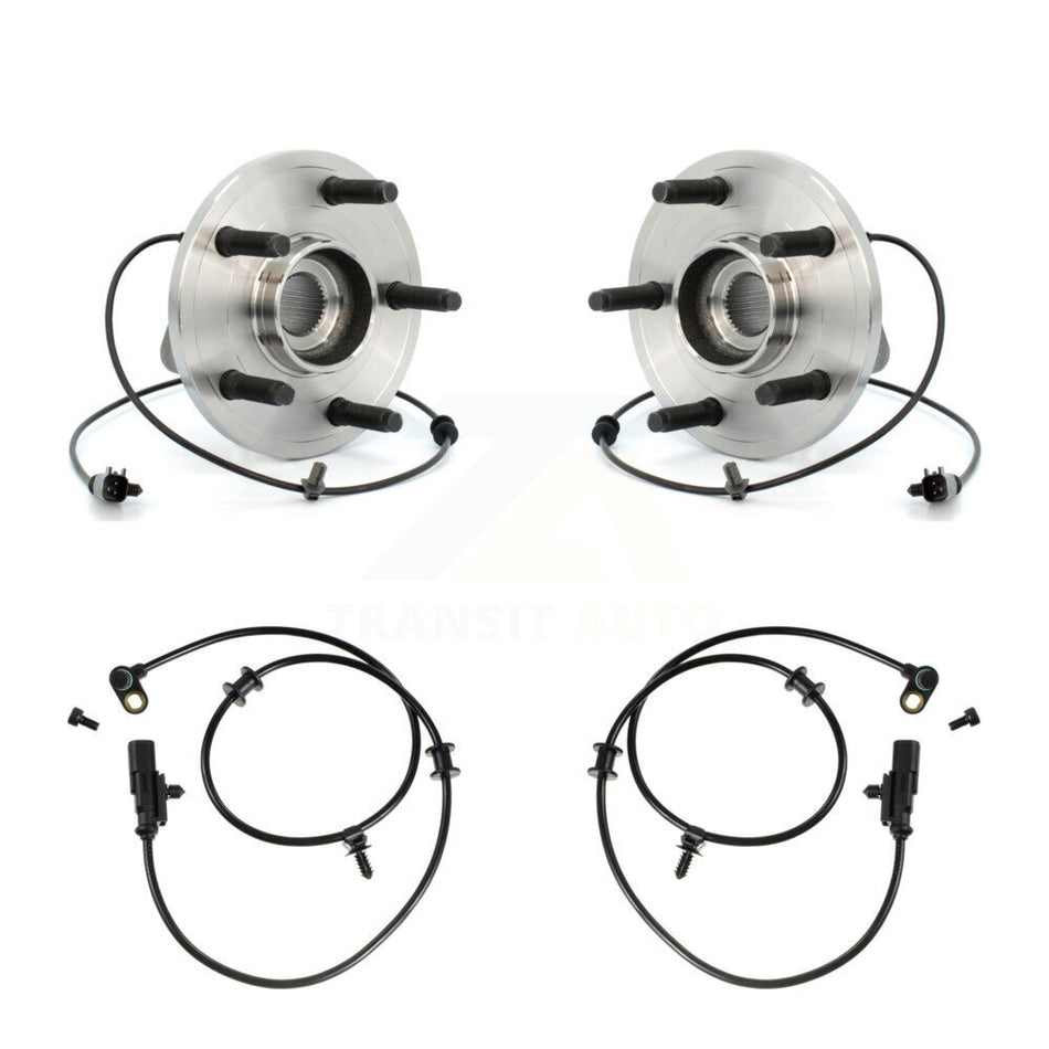 Front Wheel Hub Bearing And Extra ABS Sensor Kit For Dodge Durango Chrysler Aspen K7S-101834