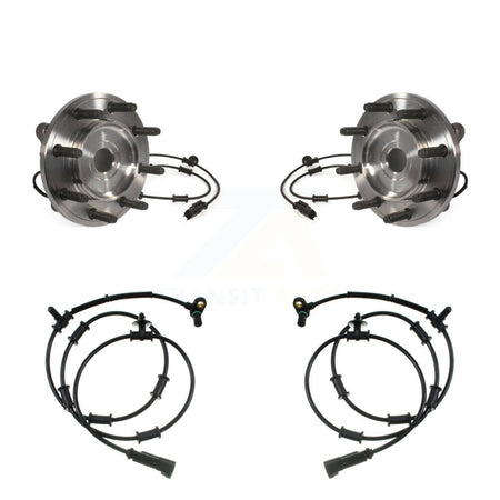 Front Wheel Hub Bearing And Extra ABS Sensor Kit For Ram 2500 3500 with Harness K7S-101837
