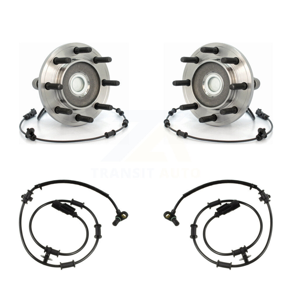 Front Wheel Hub Bearing And Extra ABS Sensor Kit For Dodge Ram 2500 3500 with Harness K7S-101839