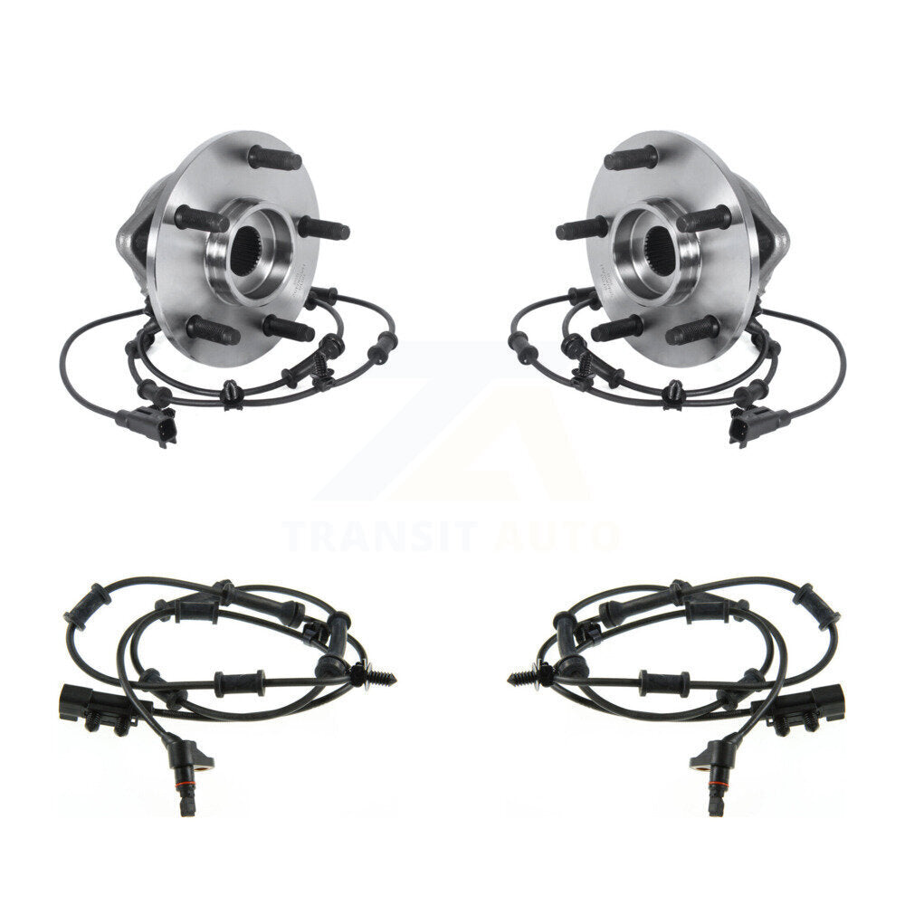 Front Wheel Hub Bearing And Extra ABS Sensor Kit For Jeep Wrangler JK K7S-101843